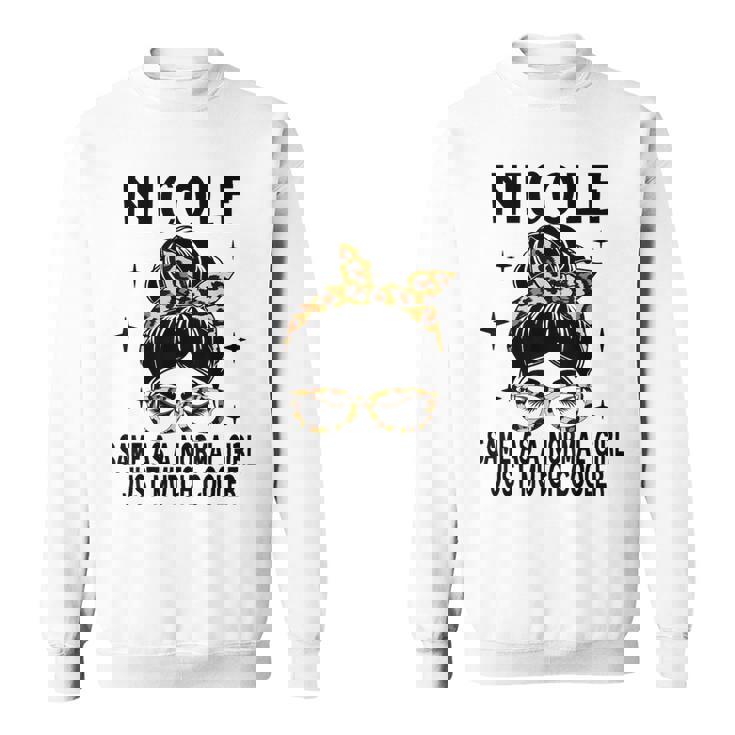 Nicole コスチューム かわいい 定義 名入れ Nicole スウェットシャツ