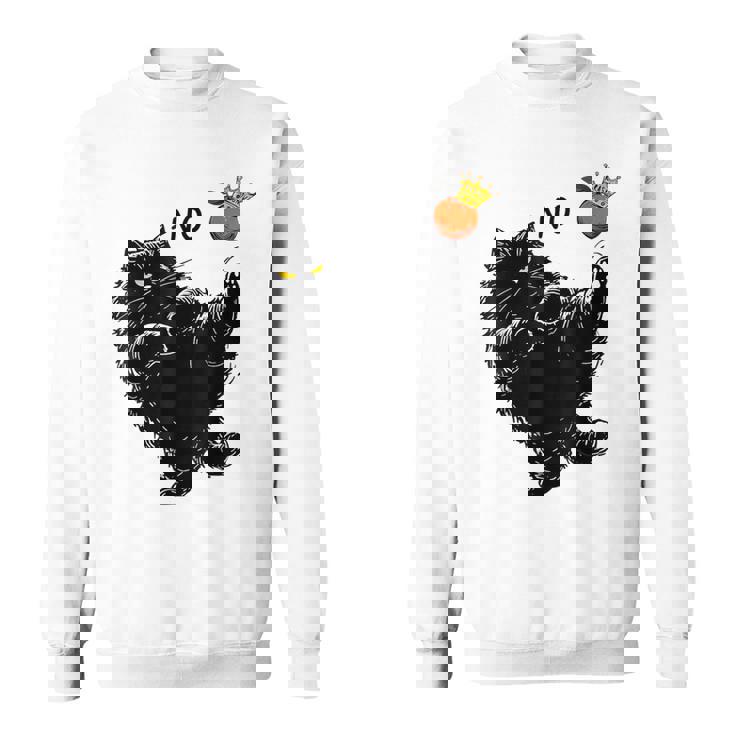 No Kings In America Black Cat Sweatshirt
