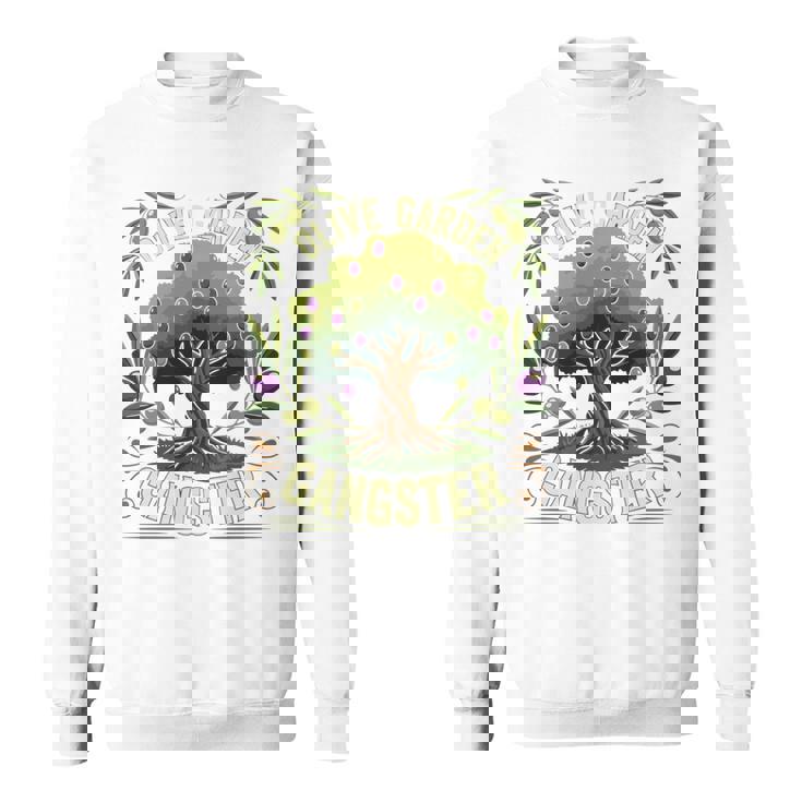 Olive Garden Gangster Olive Tree Graphic 長袖tシャツ スウェットシャツ
