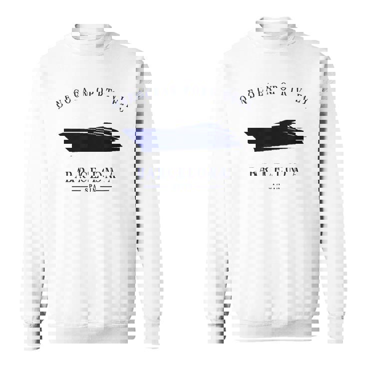 Oneocean Portell Marina バルセロナ ヨットクラブ スペイン リビエラ スウェットシャツ