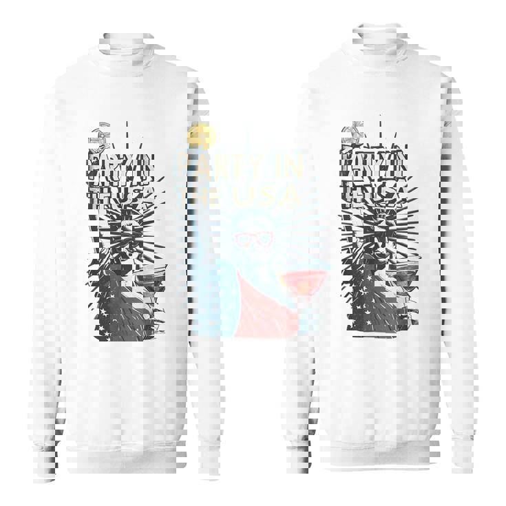 Party In The Usa 自由の女神シャツ 面白い 7月4日 スウェットシャツ