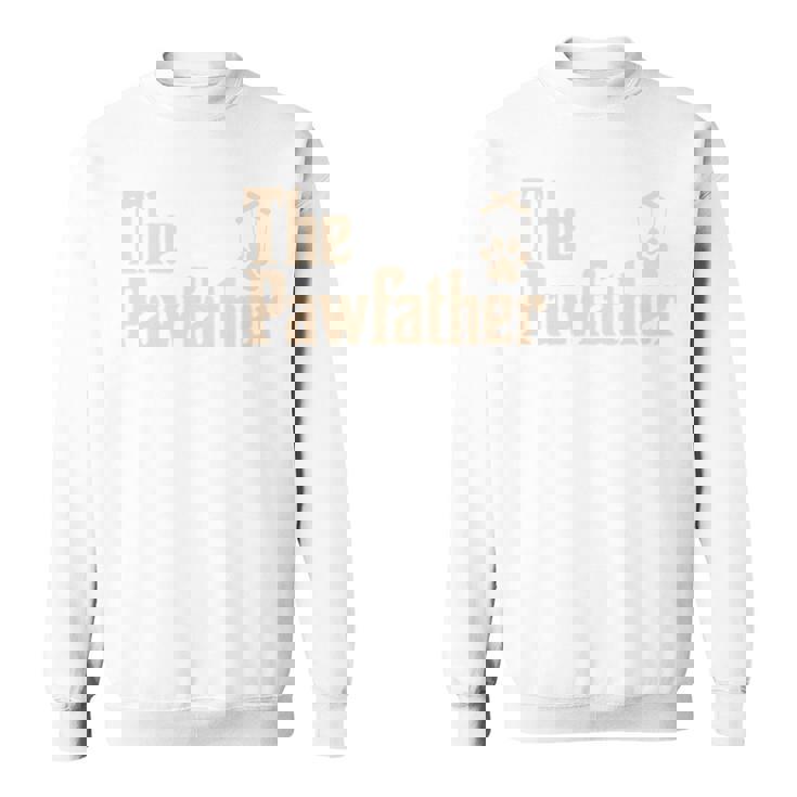 The Pawfather ファニーペット愛好家 ノベルティ 父の日 長袖tシャツ スウェットシャツ