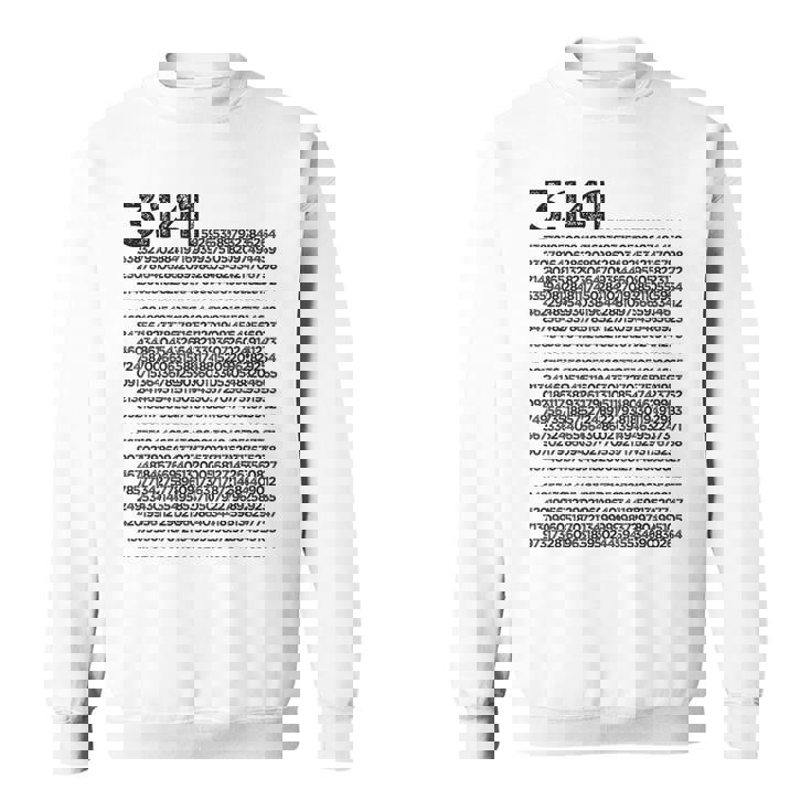 Pi 314 Pi 数字記号 数学 科学ギフト スウェットシャツ