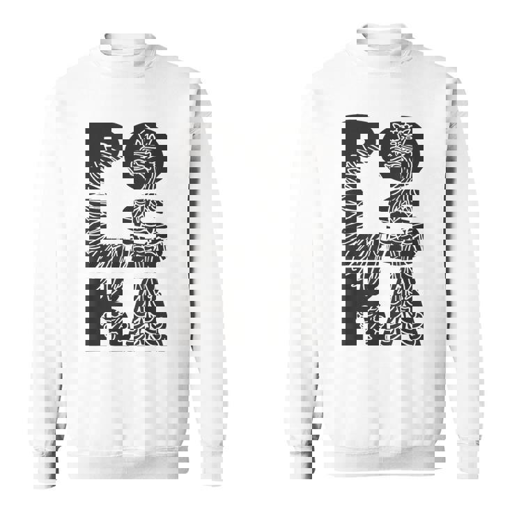 Polska Flag Eagle Polski Pride ポーランドヘリテージデザイン スウェットシャツ