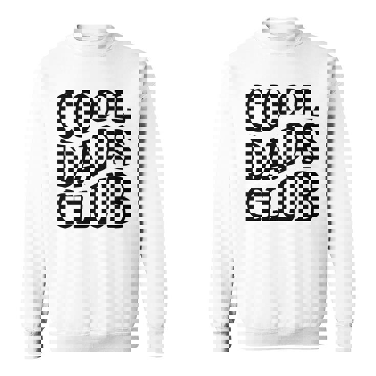 Retro Cool Dads Club Dad New Pocket Fathers Day Sweatshirt