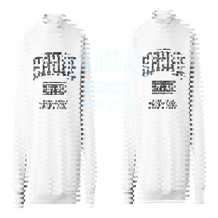 Scarsdale New York Ny ビンテージスポーツデザイン ネイビー スウェットシャツ