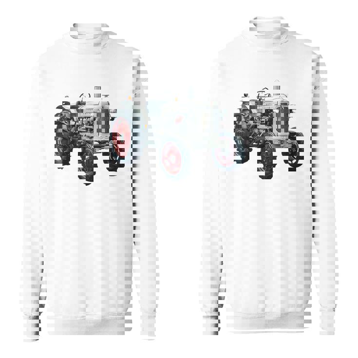 Schueller ヴィンテージ トラクター ドイツ レトロ スウェットシャツ