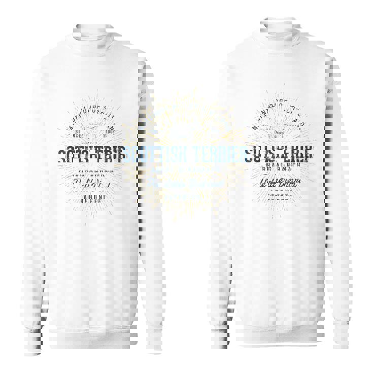 Scottish Terrier ヴィンテージスコティッシュ・テリア スウェットシャツ