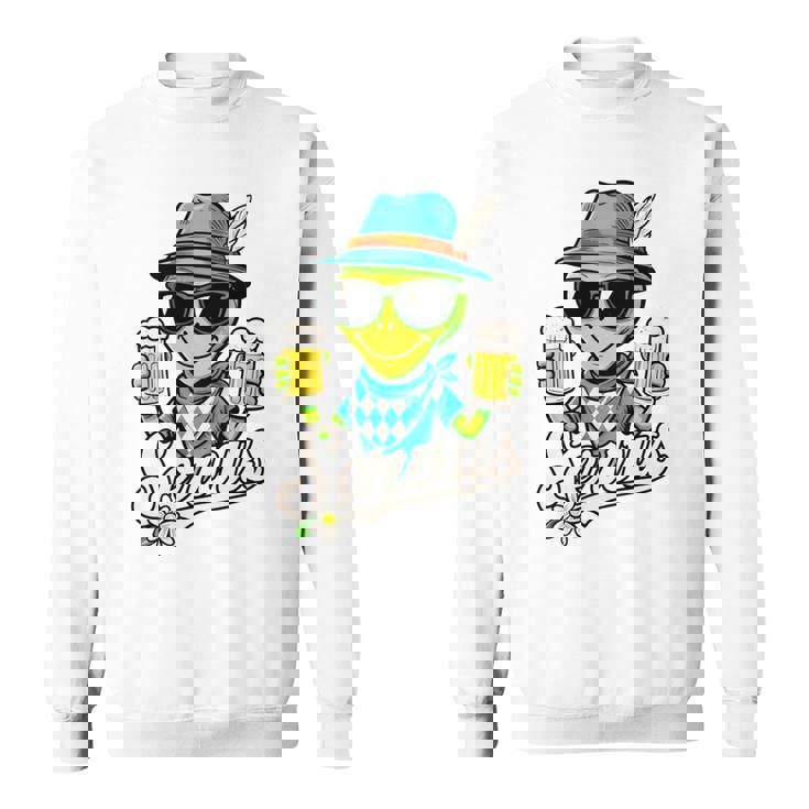 Servus Wiesn Gaudi – 面白いオクトーバーフェストビールバイエルンコスチューム 長袖tシャツ スウェットシャツ