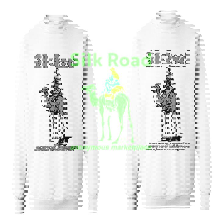 Silk Road 匿名マーケットプレイス キャメル ダークウェブ 暗号 Btc スウェットシャツ