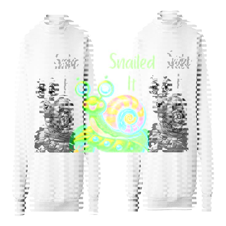Snailed Itかわいいカタツムリ 長袖tシャツ スウェットシャツ