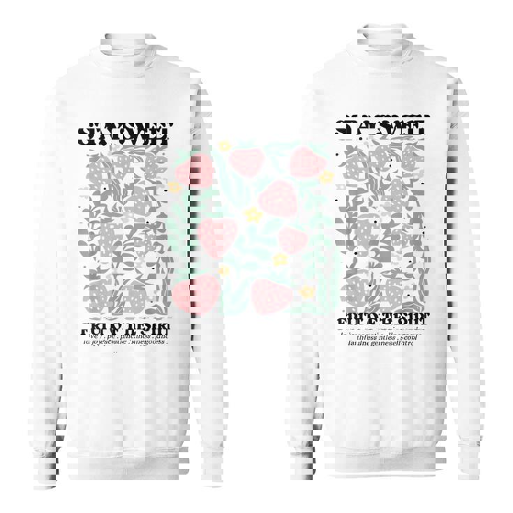 Stayweet Fruit Of Thepirit ストロベリー イエス スウェットシャツ