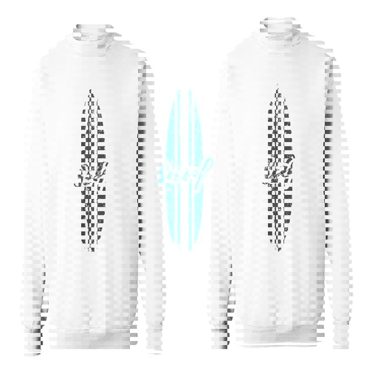 Surf サーフ サーフィン サーフボード サーファー波に乗る ヴィンテージ レトロ スウェットシャツ