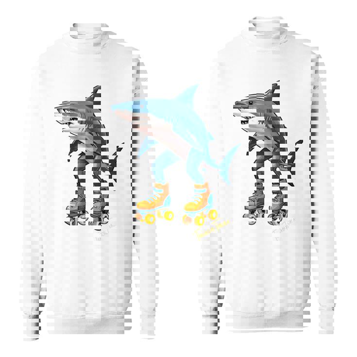 Tralalero Tralala ブレイン レッド ファニー サメ ミーム 長袖tシャツ スウェットシャツ