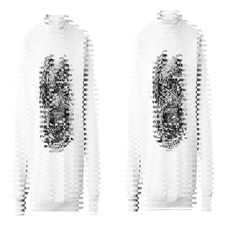 Tué Par Lust Grim Reaperkull Biker Sweater e