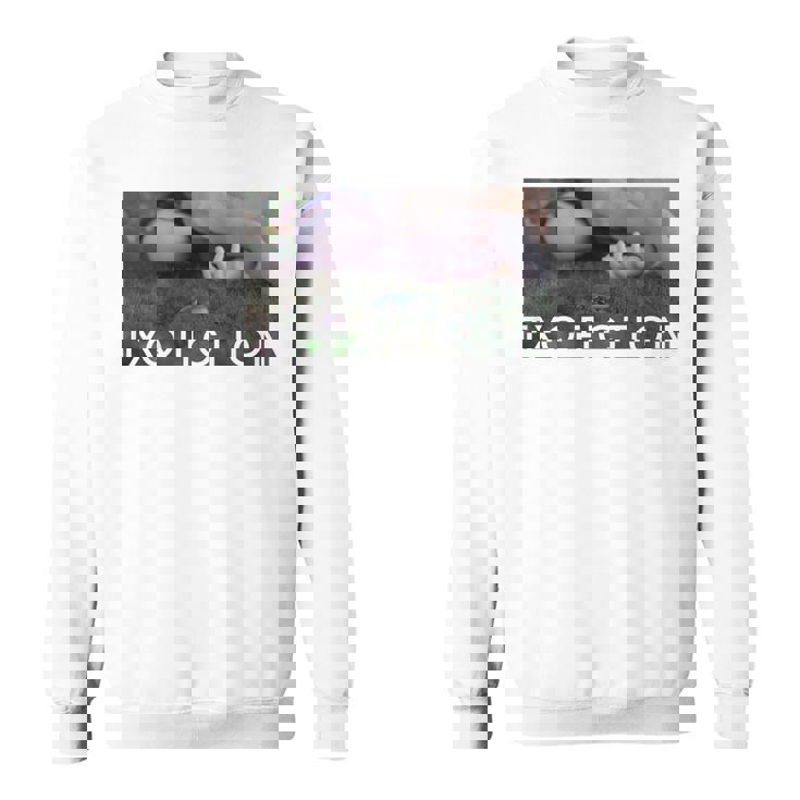 Txq Fiction 黒tシャツ（半袖）バックプリント スウェットシャツ