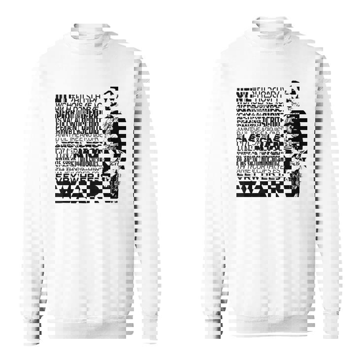 Until The Philosophy ハイレ・セラシエ 戦争 スピーチ レゲエ ラスタ 哲学が変わるまで スウェットシャツ