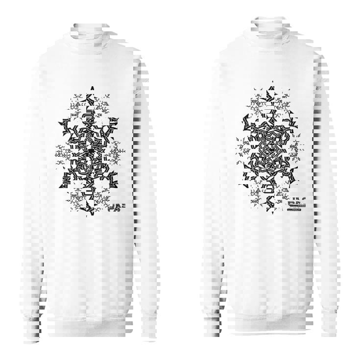 Upasウパシ黒ver スウェットシャツ