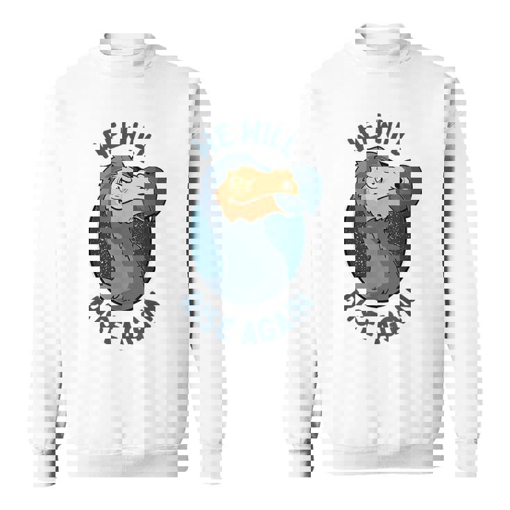 We Will Rise Again 絶滅した飛べないドードー スウェットシャツ