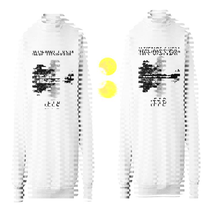 Whisper Words Of Wisdom Let-It Be ギター レイクシャドウ スウェットシャツ