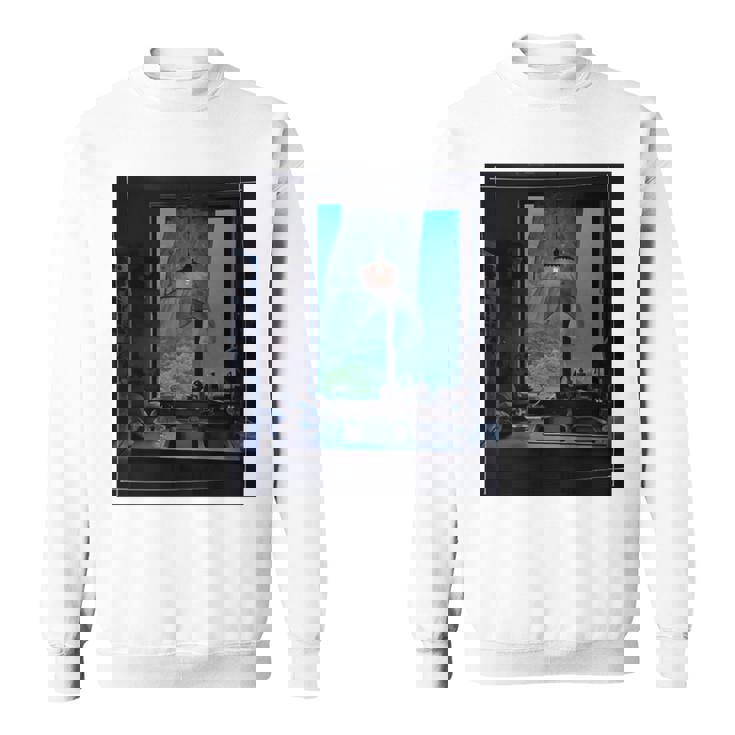 Window Light & Forestiew長袖フォトtシャツ 癒し・インテリア系アート-ユニセックスデザイン 長袖tシャツ スウェットシャツ