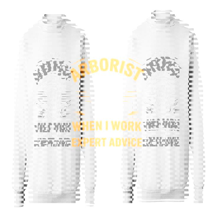 Yes I'm An Arborist Arboricultureアーボリスト 長袖tシャツ スウェットシャツ