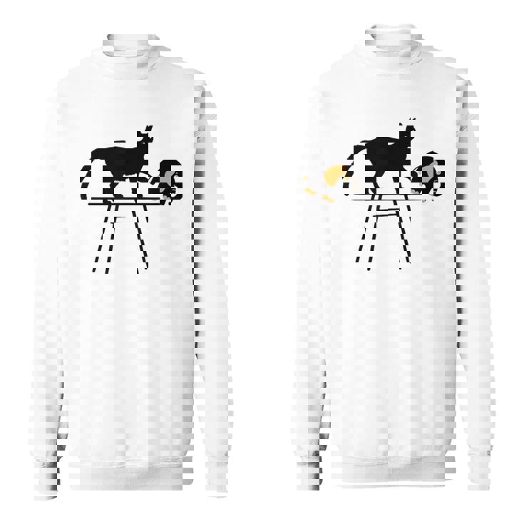 「おもしろいキャットレディが欲しい方法」に投票します スウェットシャツ