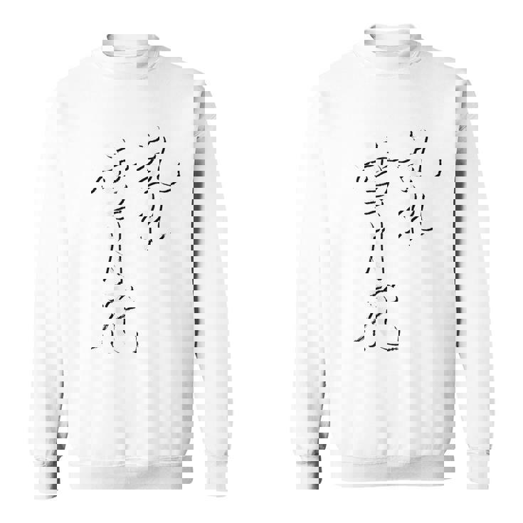 「乱れ雪月花」書道家直筆 毛筆 筆文字 和柄 お土産 海外 ロマサガ 技 おもしろ シンプル お試し価格 セール スウェットシャツ