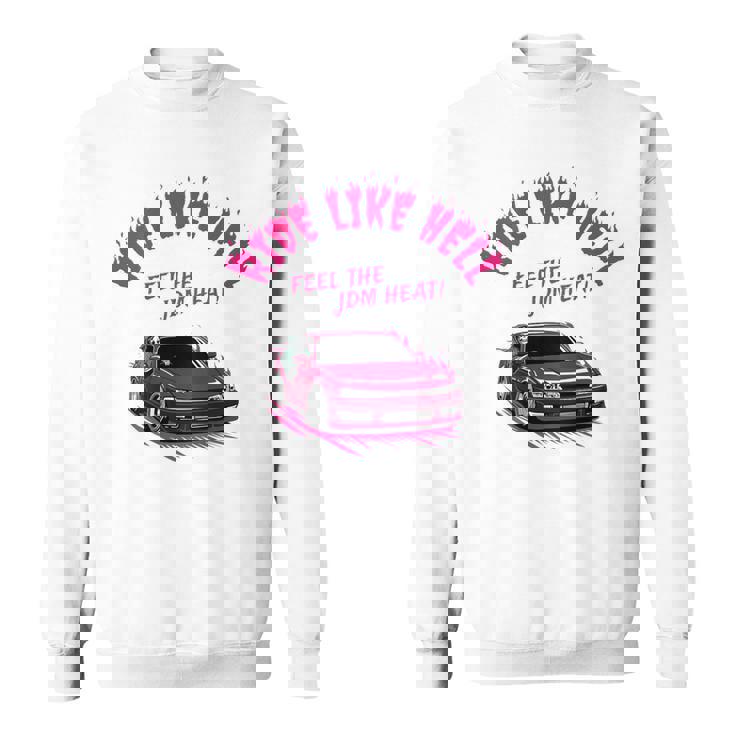 【バックプリント】シルビア 240Sx14 ドリフト ハードチューン 悪魔 死神 骸骨 ドクロ 走り 峠 スウェットシャツ