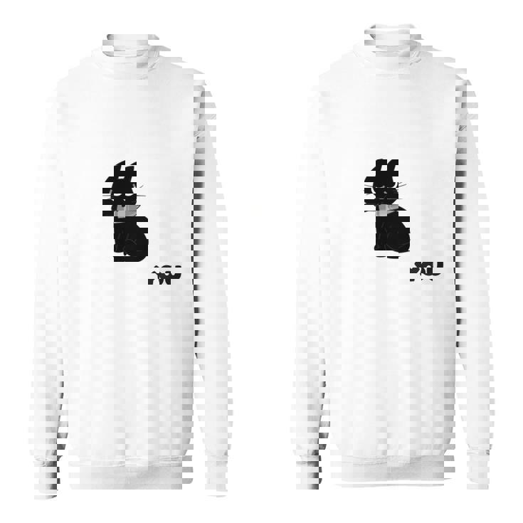 あなたを見ている 長袖tシャツ スウェットシャツ