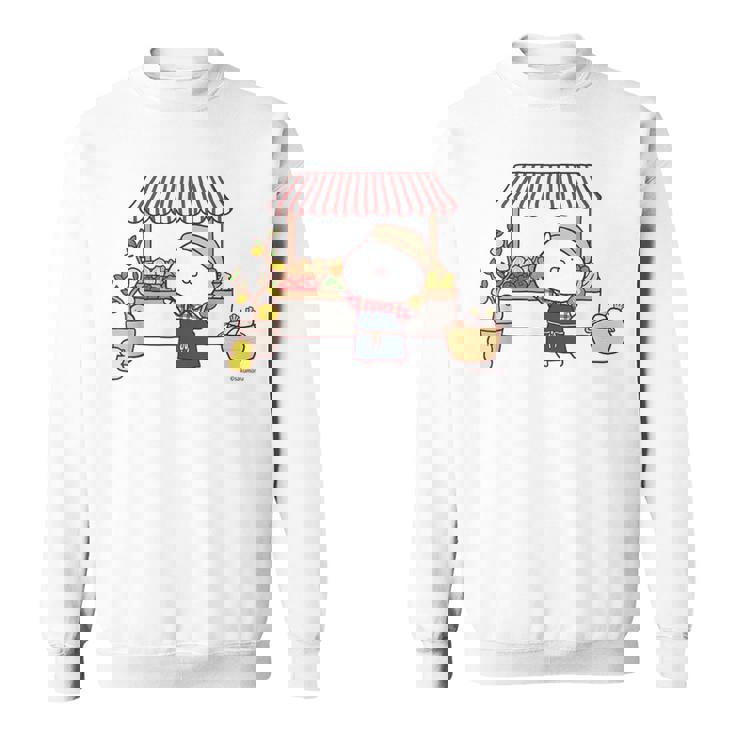 うさまる ベジまるシェ スウェットシャツ