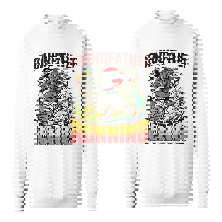 おじいちゃん ランニング ニンジャ メンズ おもしろ スウェットシャツ