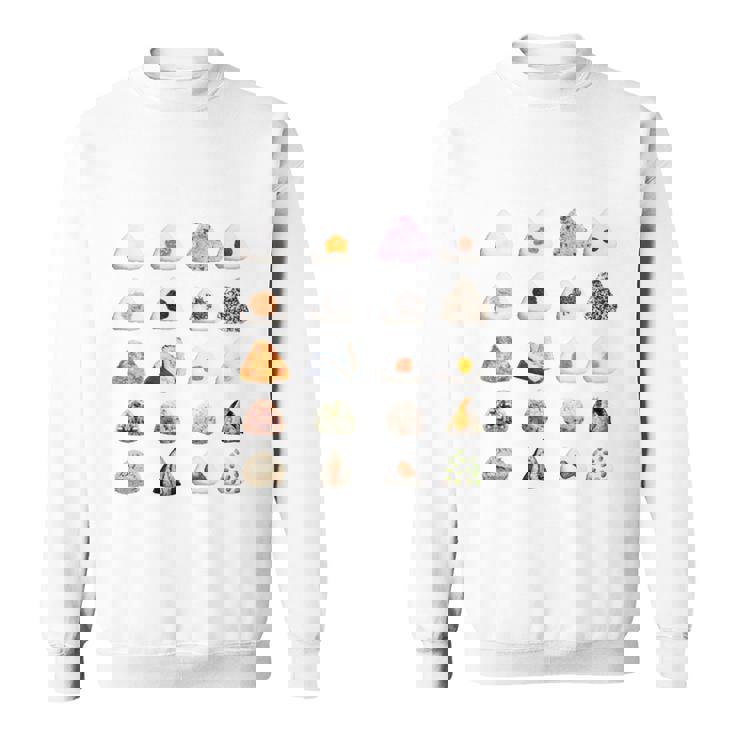 おにぎり 種類 面白いtシャツ おもしろ 食べ物 文字入り メンズ 面白い 服 ネタ グッズ 文字tシャツ プレゼント 長袖tシャツ スウェットシャツ