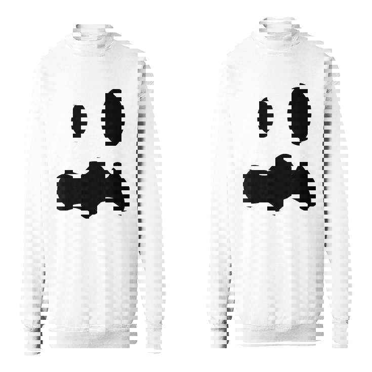 お化けの顔 ハロウィーン 幽霊 おばけ ゆうれい スウェットシャツ