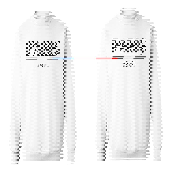 お土産 De Paris フランス国旗 愛の首都 ギフト スウェットシャツ