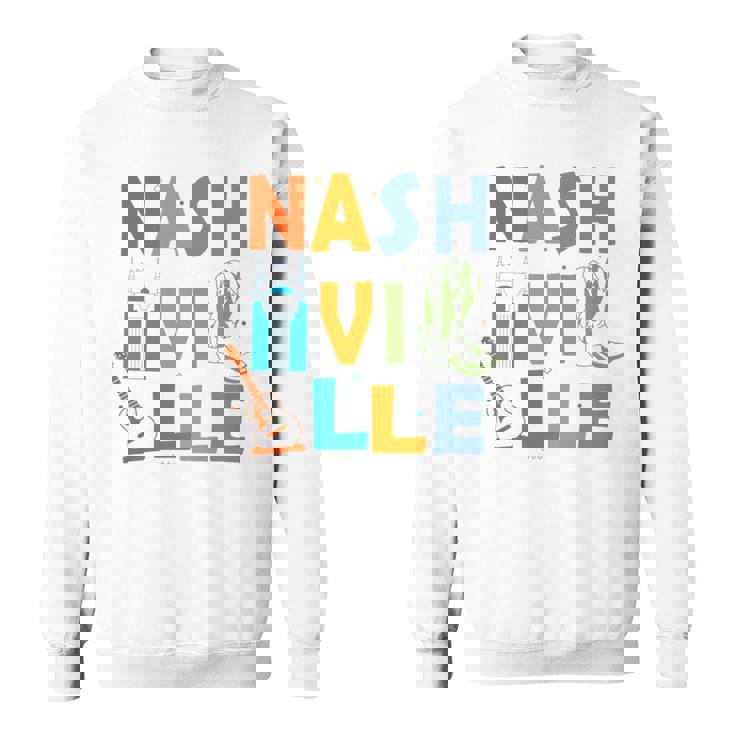 お土産 From Nashville Tn Trip Guitar Music City ナッシュビル 長袖tシャツ スウェットシャツ