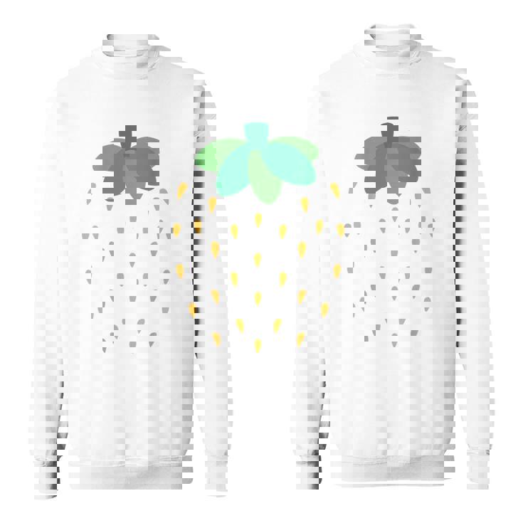 かわいい赤いイチゴ、イチゴ、フルーツ愛好家アートバック。 スウェットシャツ