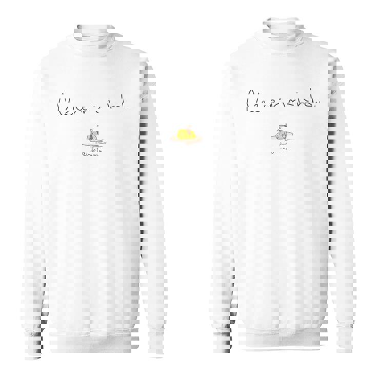 ぐでたま Nevermind ライトカラー スウェットシャツ