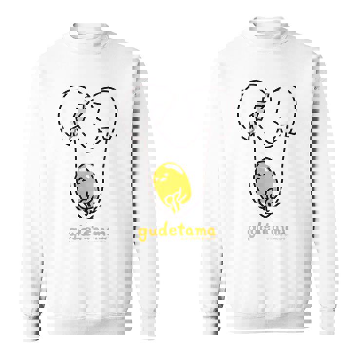 ぐでたま たまごわり スウェットシャツ