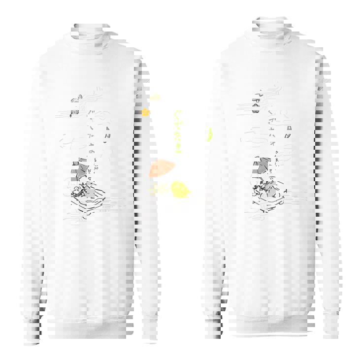 ぐでたま 鶏卵戯画 スウェットシャツ