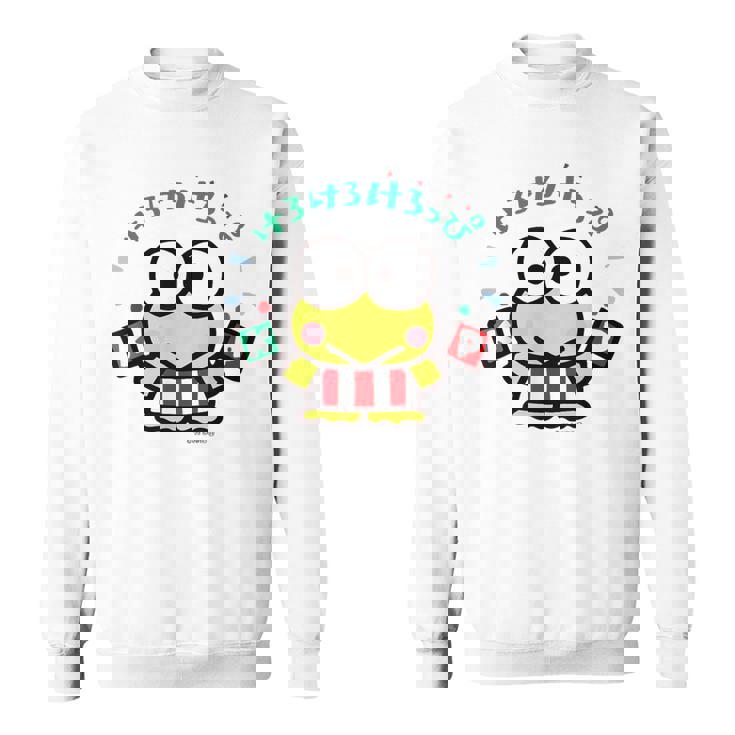 けろけろけろっぴ はたあげ ライトカラー スウェットシャツ