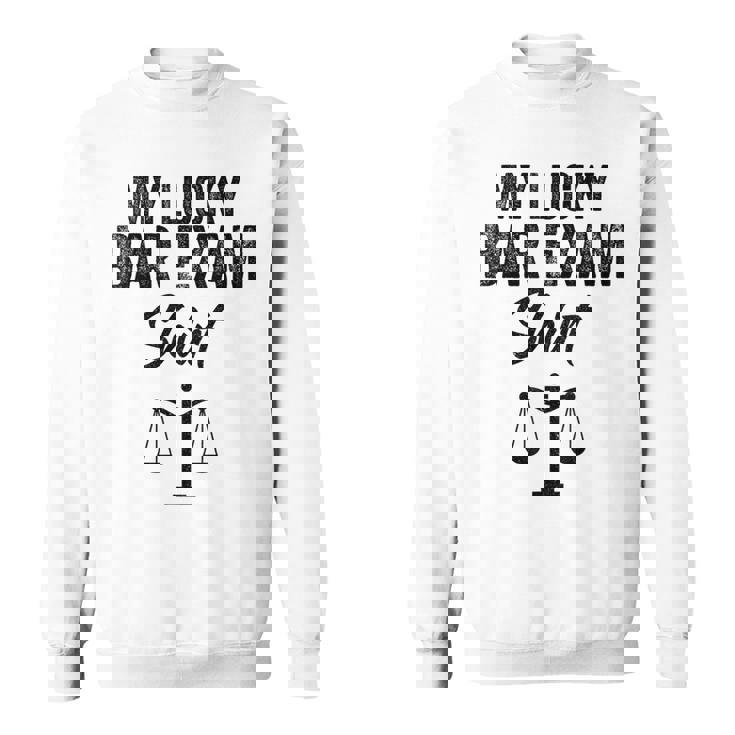 これは私のラッキーバー試験シャツ面白いラッキーバー試験 スウェットシャツ