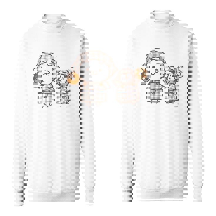 ねこぺん日和 いかがですか スウェットシャツ