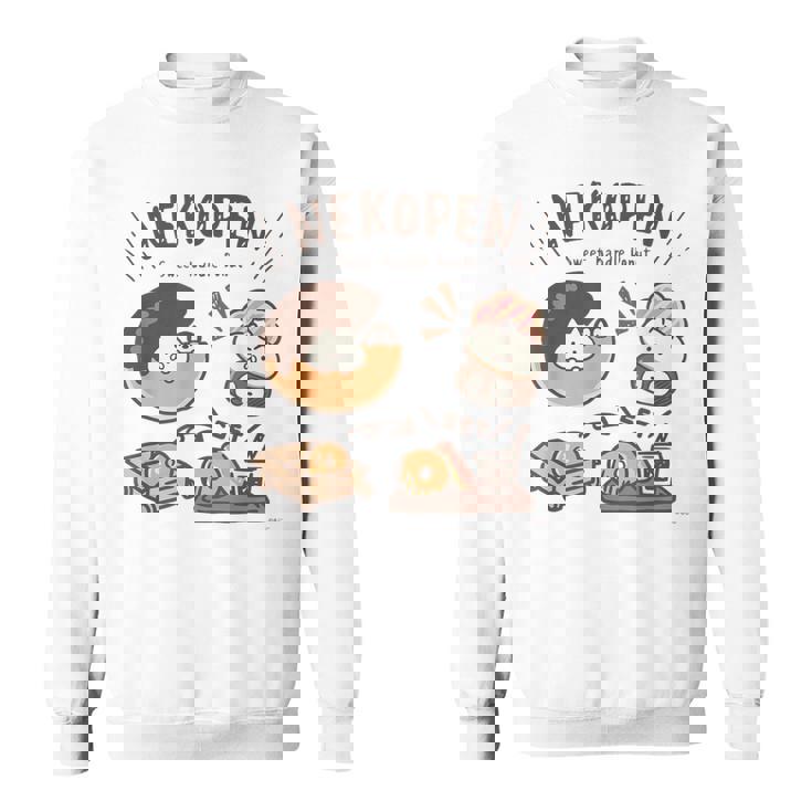 ねこぺん日和 ドーナツ スウェットシャツ