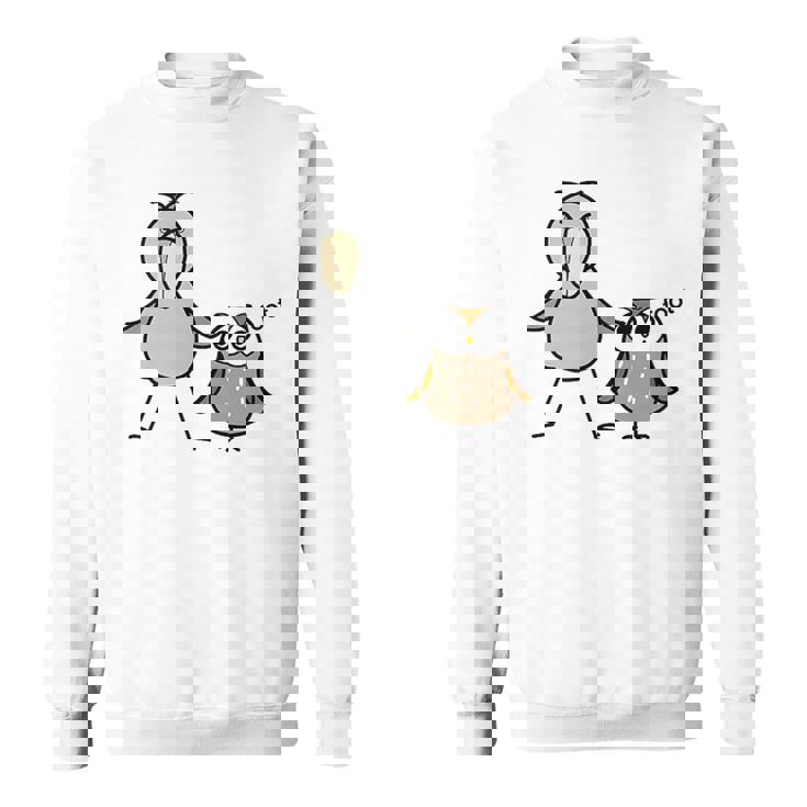 みんな大好きハシビロコウ 動かない鳥 はしび郎クラブtシャツ ハシビ郎とフクロウ Zoo ハシビロコウ フクロウ 鳥 スウェットシャツ