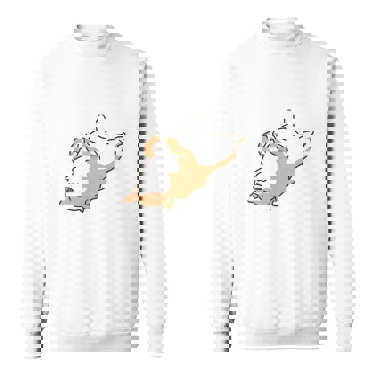 やる気スイッチ故障中 犬 柴犬 犬好き かわいい おもしろ 面白い 長袖tシャツ スウェットシャツ