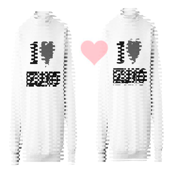 アイハート 出雲ジャパン ラブ 日本土産 スウェットシャツ