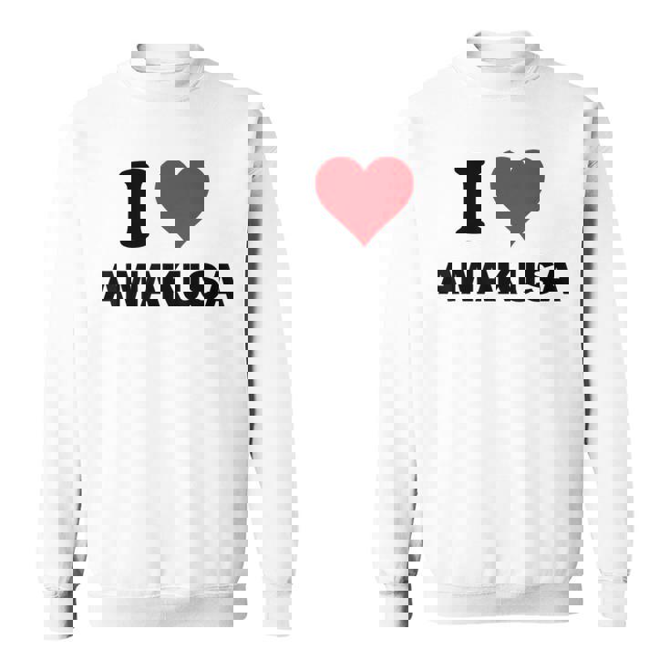 アイハート 天草 Japan Love 日本土産 スウェットシャツ