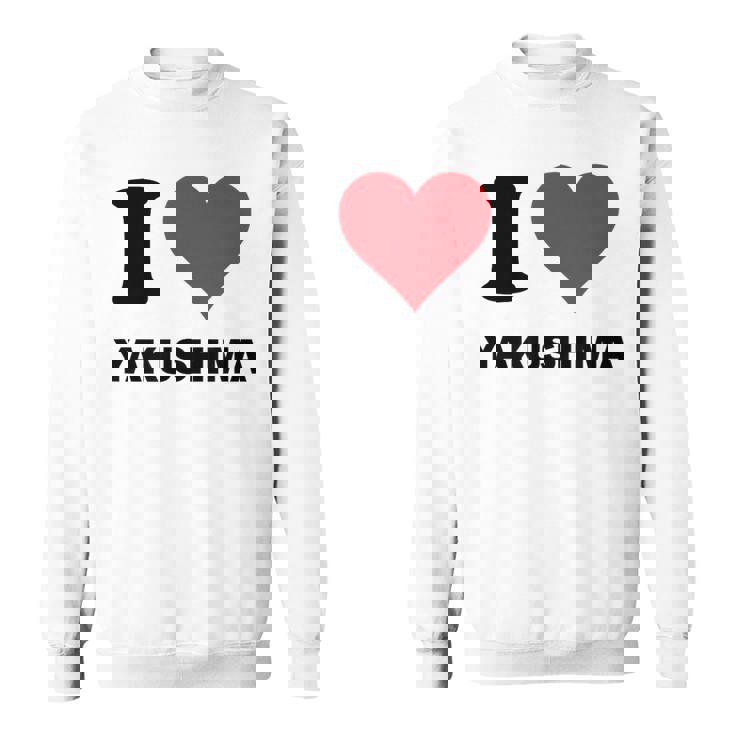 アイハート 屋久島ジャパンラブ 日本土産 スウェットシャツ