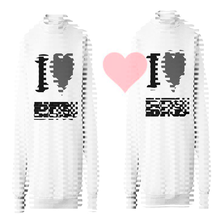 アイハート 江別 Japan Love 日本土産 スウェットシャツ